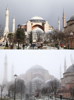 Türkiye'de kış manzarası 23