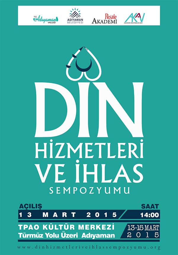 Din Hizmetleri ve İhlas Sempozyumu programı 1