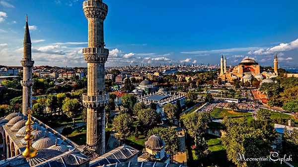 Sultanahmet Camii'nden Ayasofya'ya bakış 5