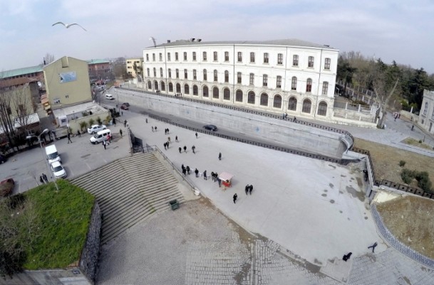 Tarihi Beyazıt Meydanı havadan görüntülendi 2
