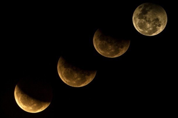 Kanlı ay tutulması böyle gözlendi 2