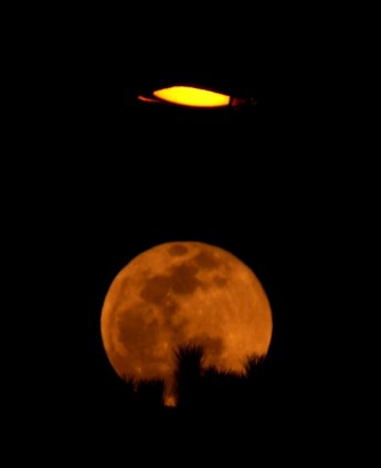 Kanlı ay tutulması böyle gözlendi 4