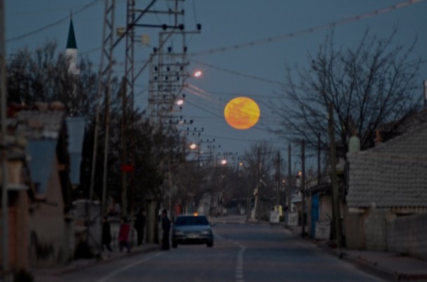 Kanlı ay tutulması böyle gözlendi 6