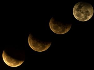 Kanlı ay tutulması böyle gözlendi