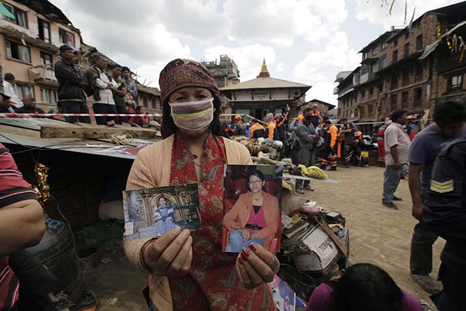 Nepal'in deprem sonrası fotoğrafları 10