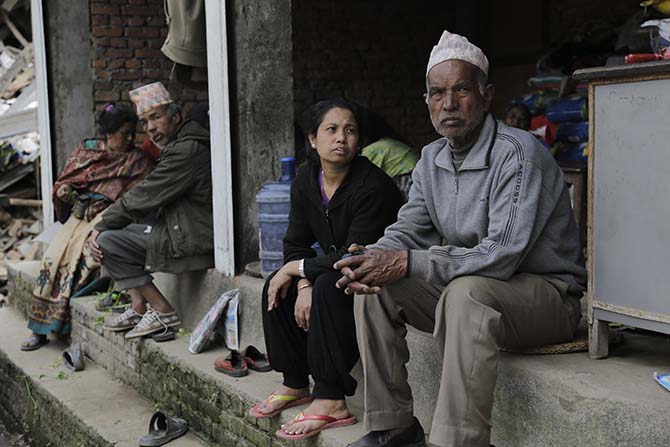 Nepal'in deprem sonrası fotoğrafları 24