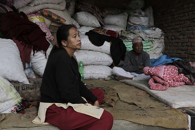Nepal'in deprem sonrası fotoğrafları 26