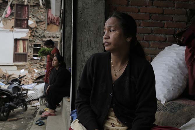 Nepal'in deprem sonrası fotoğrafları 27
