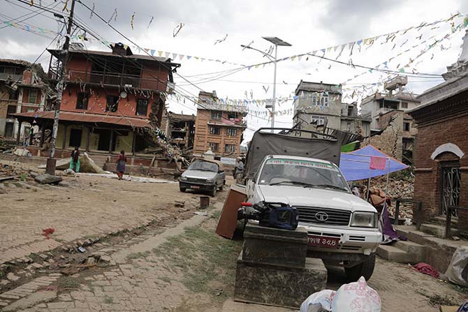 Nepal'in deprem sonrası fotoğrafları 28