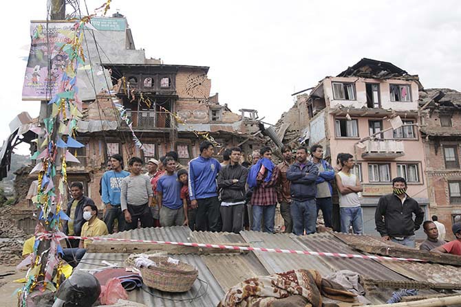 Nepal'in deprem sonrası fotoğrafları 39