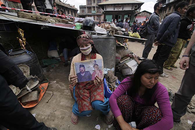Nepal'in deprem sonrası fotoğrafları 4