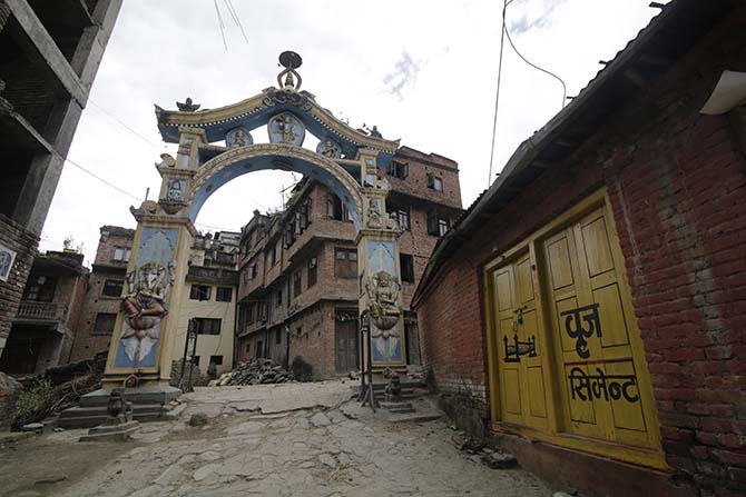 Nepal'in deprem sonrası fotoğrafları 45