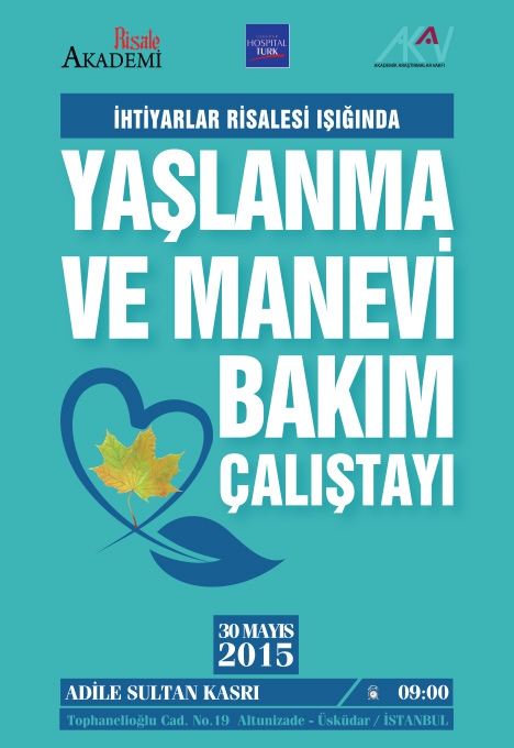 Yaşlanma ve Manevi Bakım çalıştayı programı 1