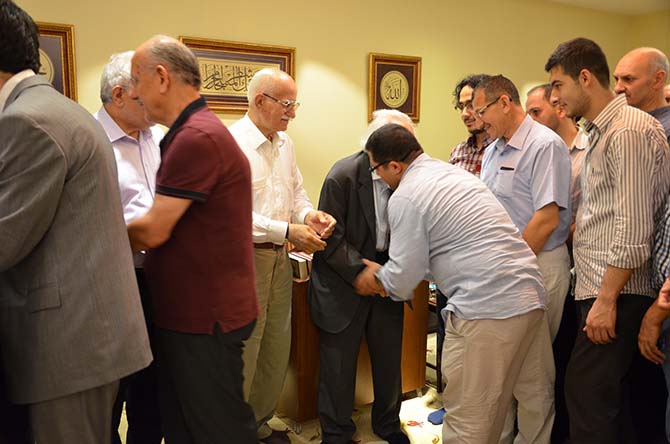 İİKV'de Bayramlaşma 1