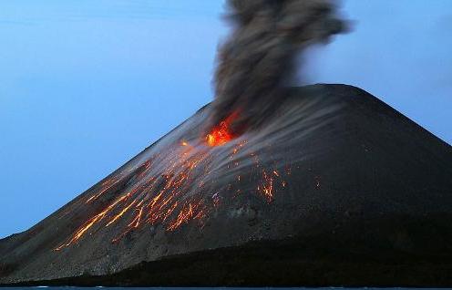 Krakatoa yanardağı patladı 5