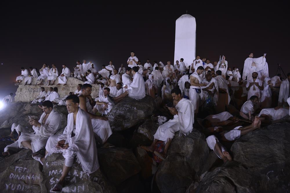 Arafat vakfesinden güzel manzaralar 1