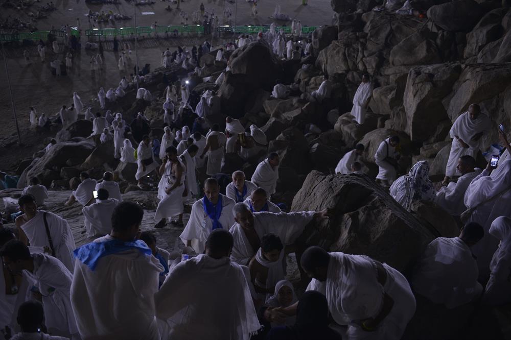 Arafat vakfesinden güzel manzaralar 2