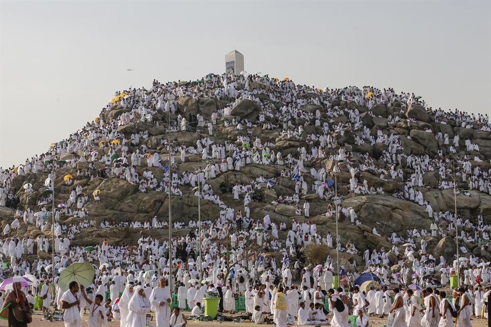 Arafat vakfesinden güzel manzaralar 6
