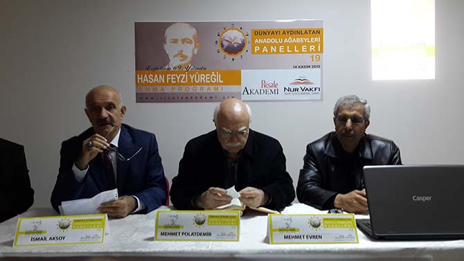 Hasan Feyzi Yüreğil anma programından kareler 3