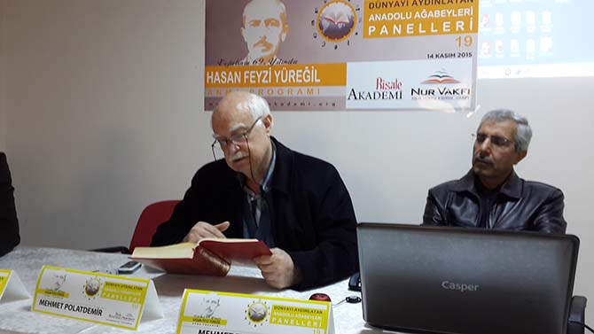 Hasan Feyzi Yüreğil anma programından kareler 4