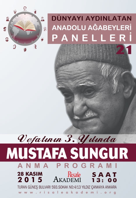 Mustafa Sungur Ağabey Anma Programı 1