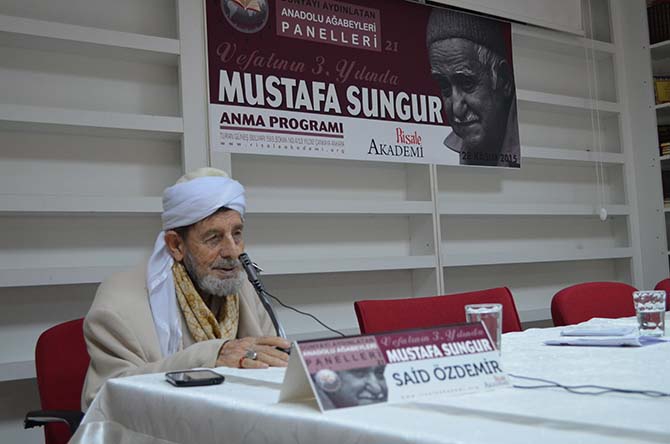 Mustafa Sungur Ağabey panelinden kareler 10