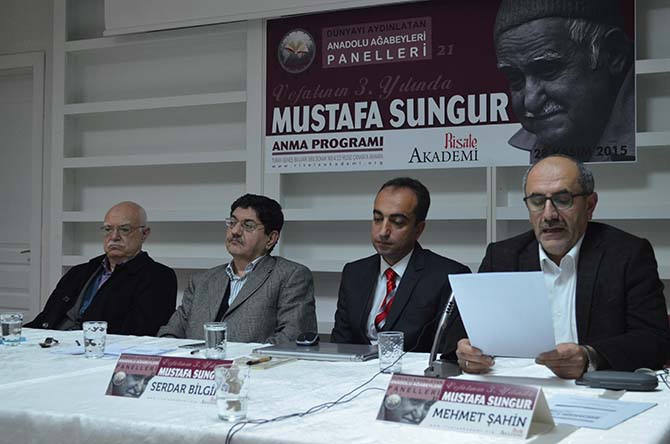 Mustafa Sungur Ağabey panelinden kareler 27