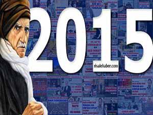 2015'de Said Nursi ile ilgili en çok okunan 15 haber