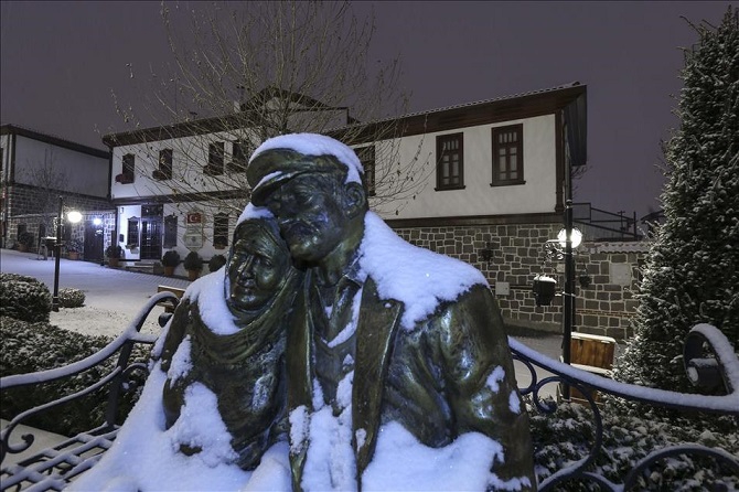 Ankara'da kar yağışı 5