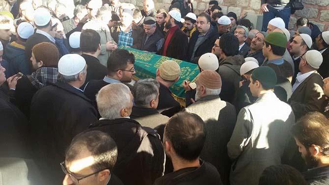 Ahmet Aytimur Ağabey'in cenaze namazından kareler 11