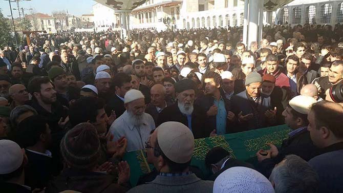 Ahmet Aytimur Ağabey'in cenaze namazından kareler 21