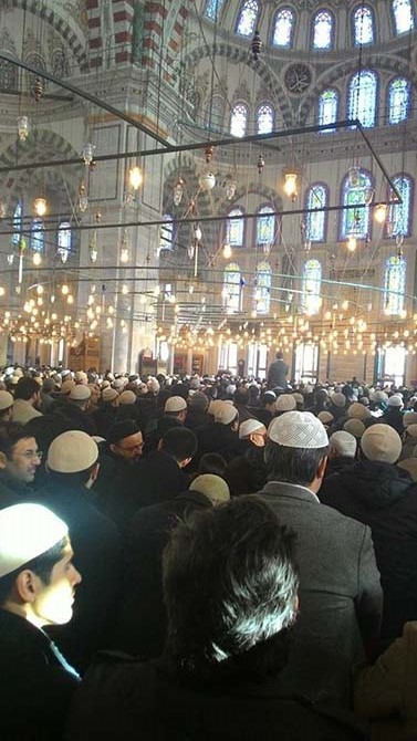 Ahmet Aytimur Ağabey'in cenaze namazından kareler 22
