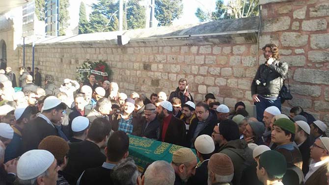 Ahmet Aytimur Ağabey'in cenaze namazından kareler 26