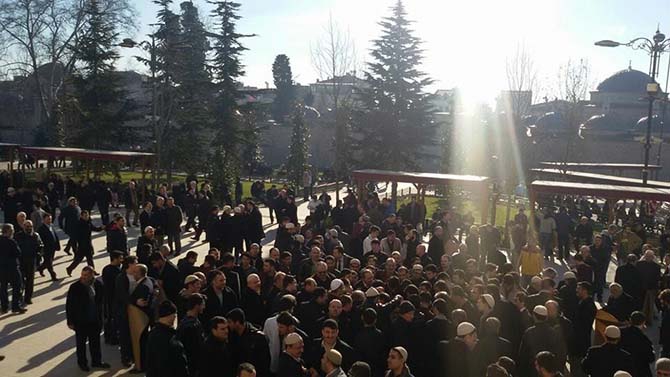 Ahmet Aytimur Ağabey'in cenaze namazından kareler 27