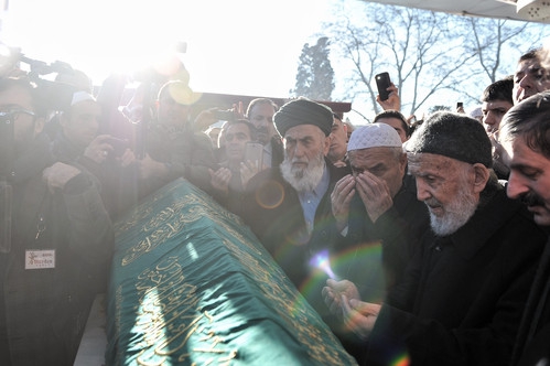 Ahmet Aytimur Ağabey'in cenaze namazından kareler 3
