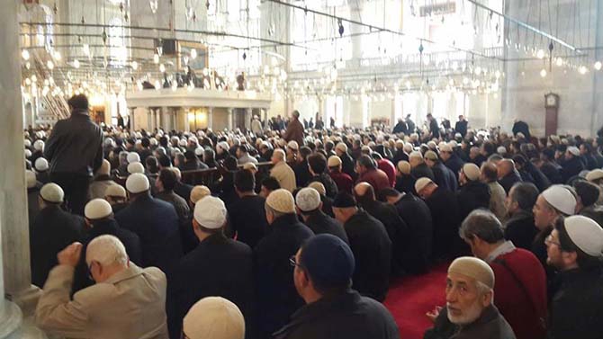 Ahmet Aytimur Ağabey'in cenaze namazından kareler 32