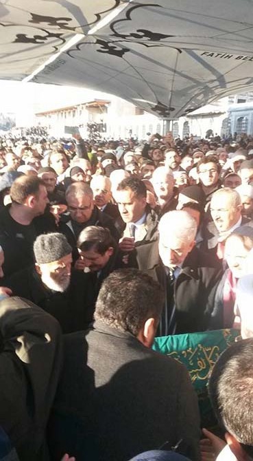 Ahmet Aytimur Ağabey'in cenaze namazından kareler 34