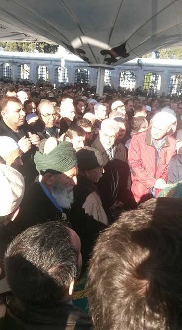 Ahmet Aytimur Ağabey'in cenaze namazından kareler 37