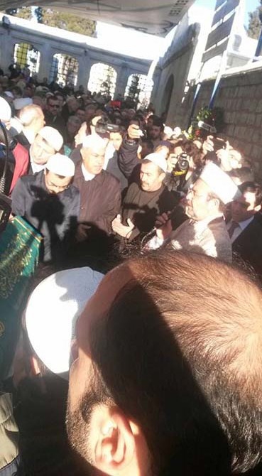 Ahmet Aytimur Ağabey'in cenaze namazından kareler 45