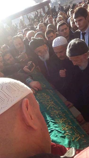 Ahmet Aytimur Ağabey'in cenaze namazından kareler 48