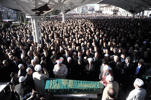 Ahmet Aytimur Ağabey'in cenaze namazından kareler 5