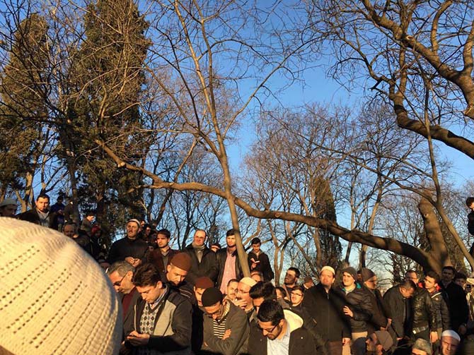 Ahmet Aytimur Ağabey'in cenaze namazından kareler 52