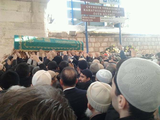 Ahmet Aytimur Ağabey'in cenaze namazından kareler 55