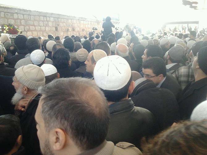 Ahmet Aytimur Ağabey'in cenaze namazından kareler 59