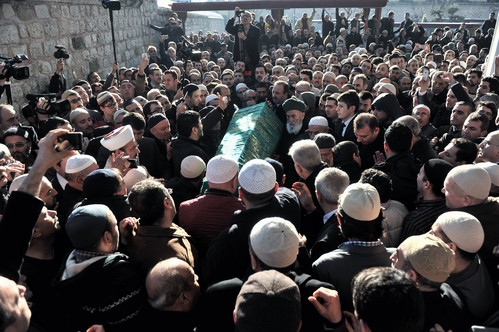 Ahmet Aytimur Ağabey'in cenaze namazından kareler 6
