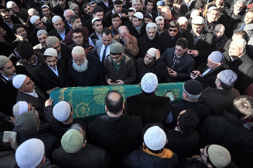 Ahmet Aytimur Ağabey'in cenaze namazından kareler 8