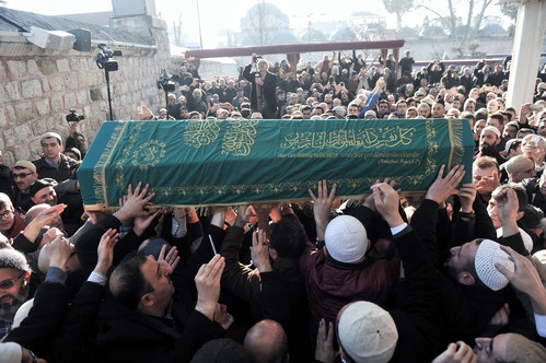 Ahmet Aytimur Ağabey'in cenaze namazından kareler 9