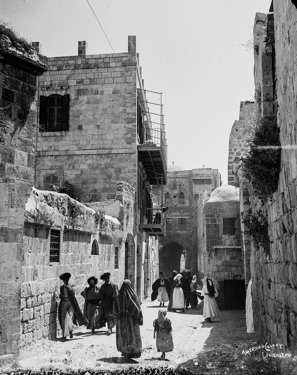 20 Fotoğraf ile bir Osmanlı Toprağı olan Kudüs 13