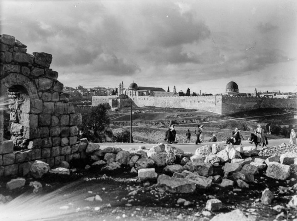 20 Fotoğraf ile bir Osmanlı Toprağı olan Kudüs 14