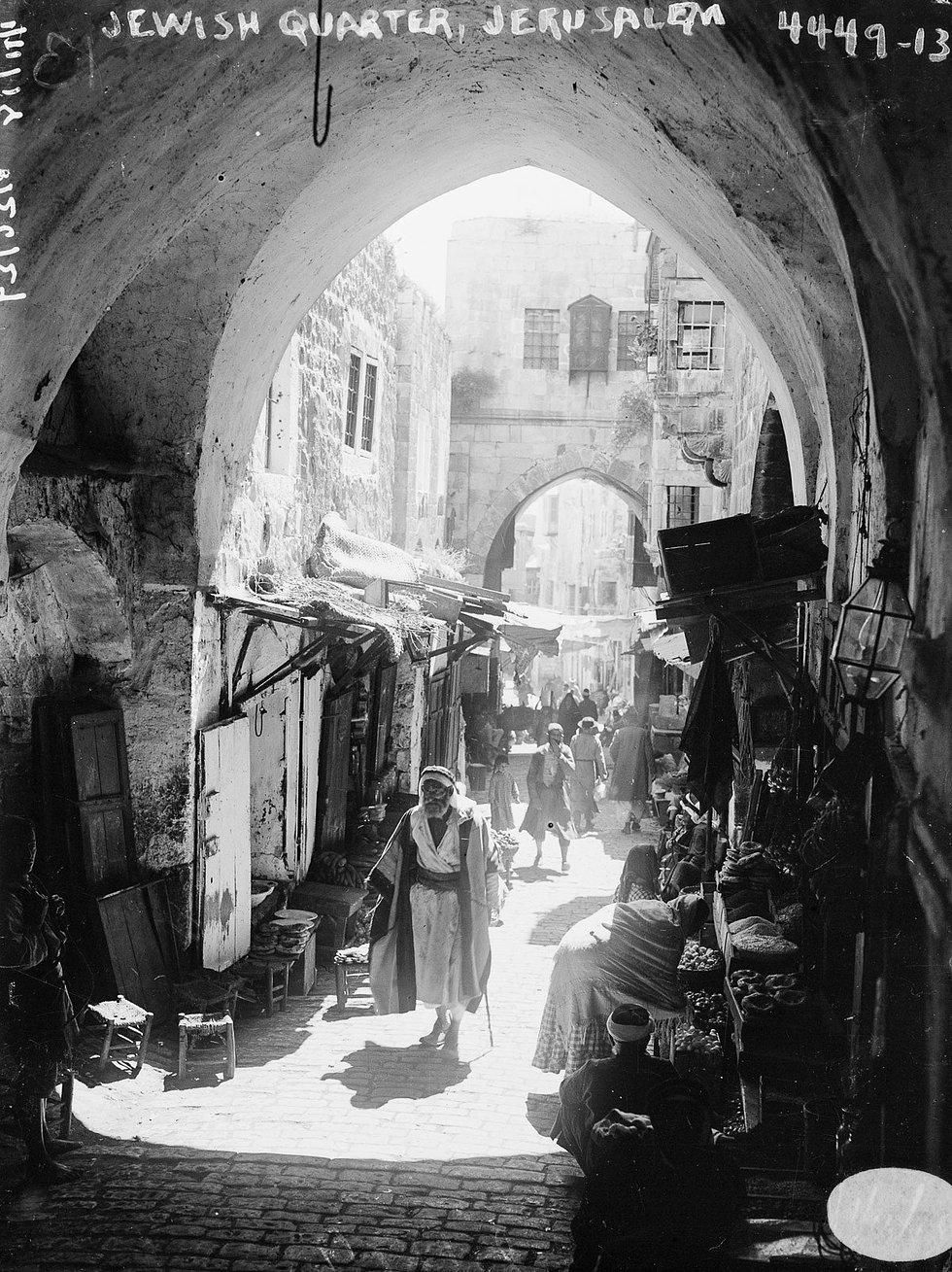 20 Fotoğraf ile bir Osmanlı Toprağı olan Kudüs 19